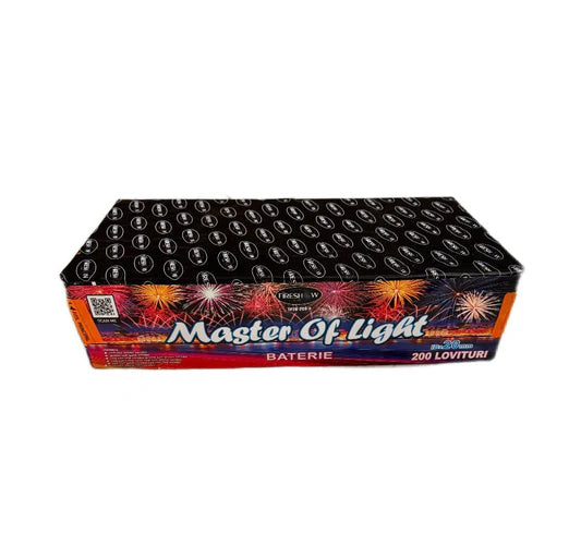 Baterie de artificii 200 focuri 20 mm Master Of Light
